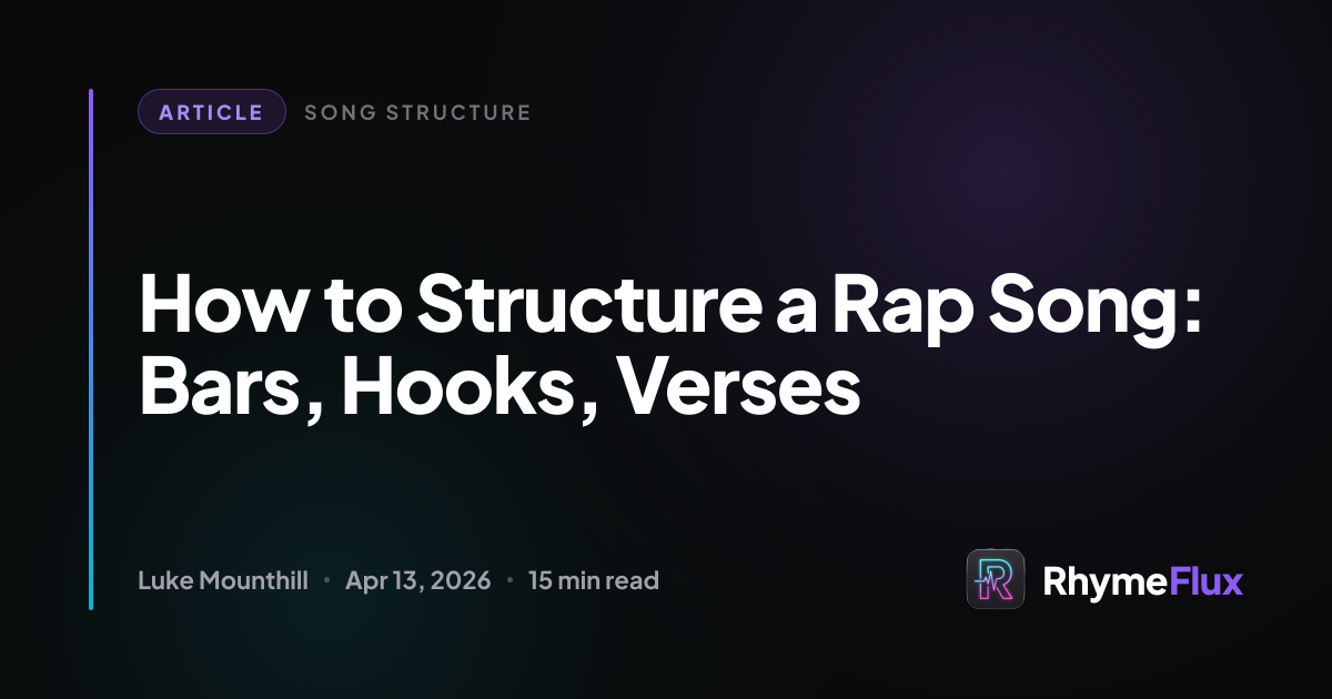 Rap Layout How to Structure a Rap Song for Streaming in 2026