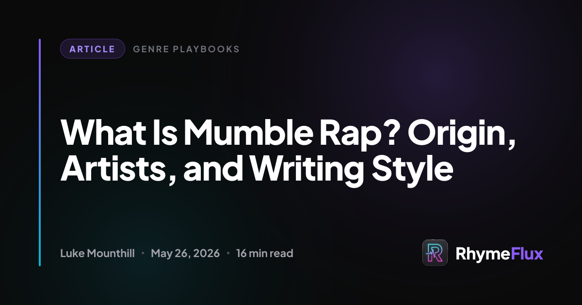 What Is Mumble Rap? Origin, Artists, and Writing Style